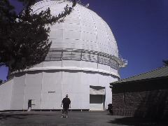 Race in front of Telescope
