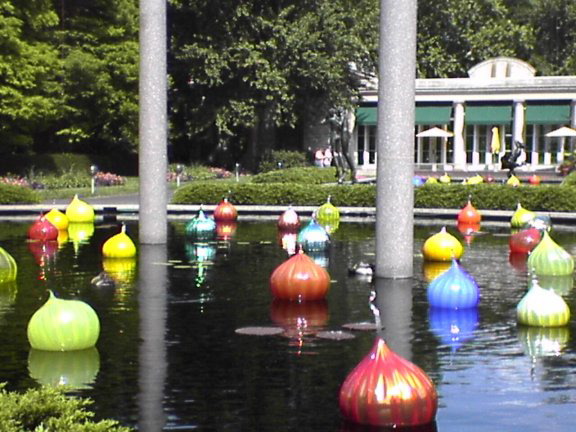 glass-waterlilies