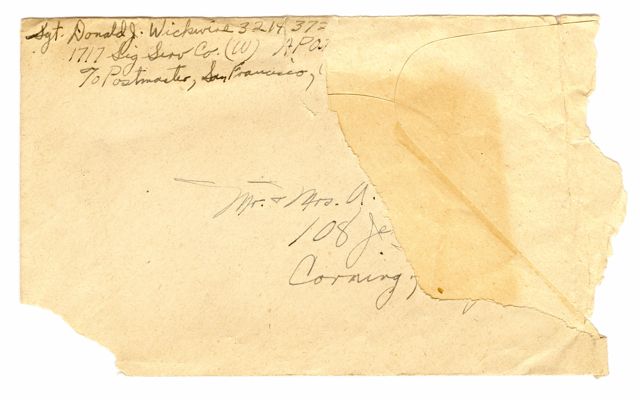 1946-1-18 Envelope