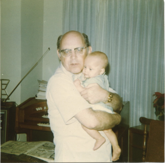 1974 with first grandchild