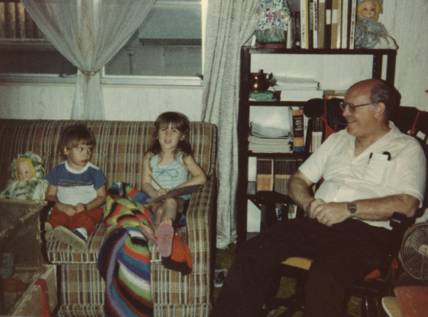 1982 with 2 granddaughters