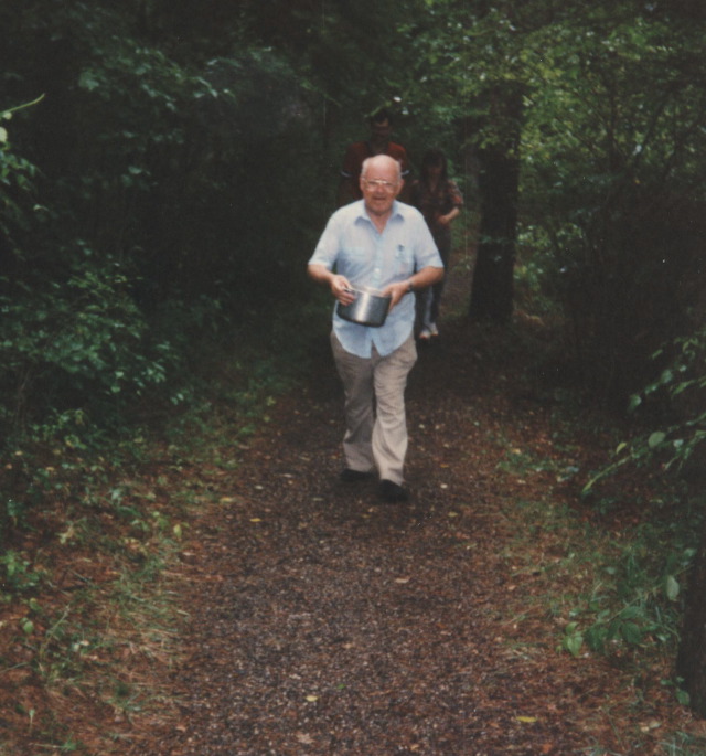 1991 berry picking at camp