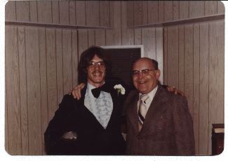 1981 with son, Chris